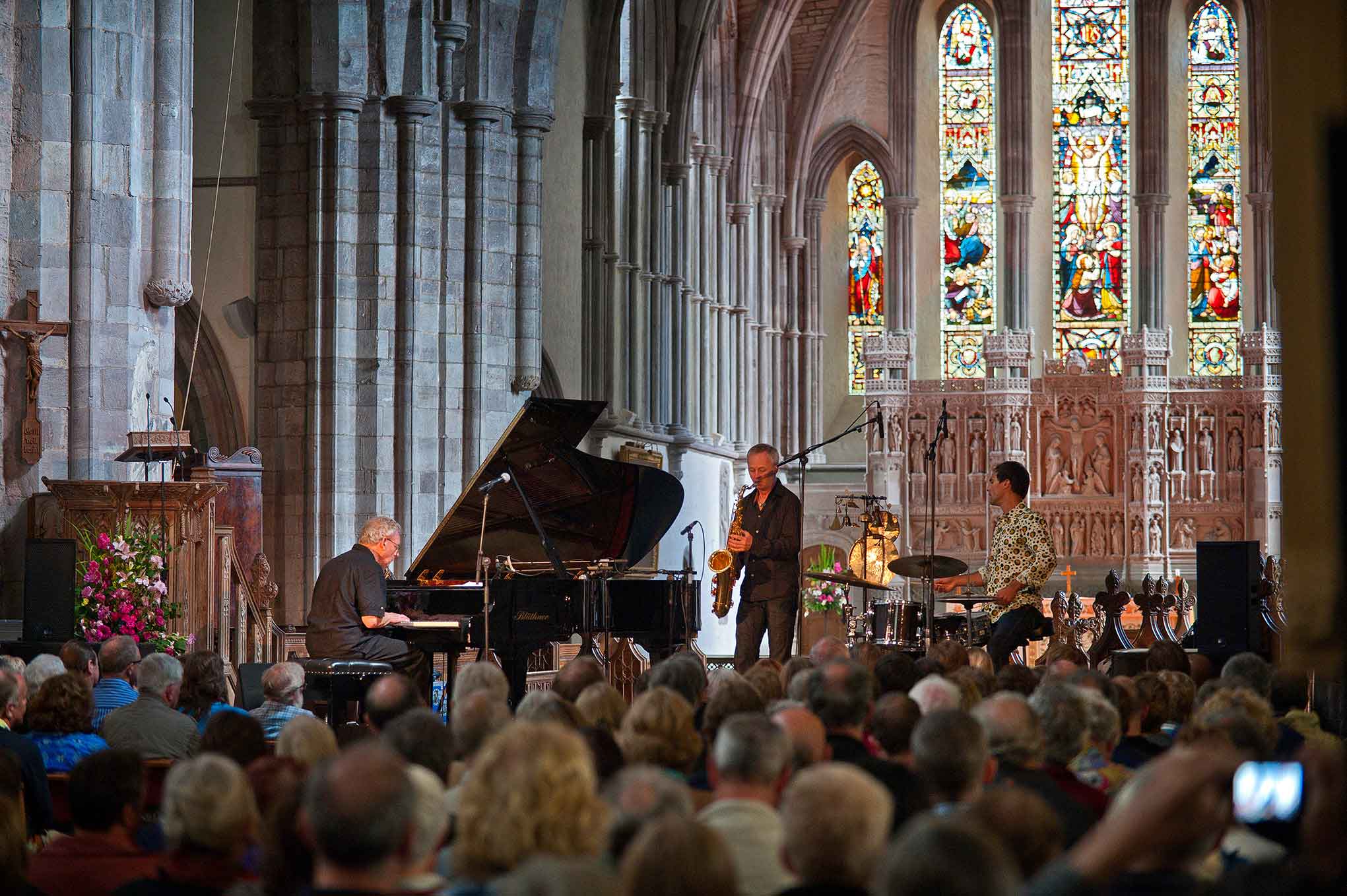 concert at brecon cathedral