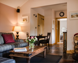 interior of incline cottage