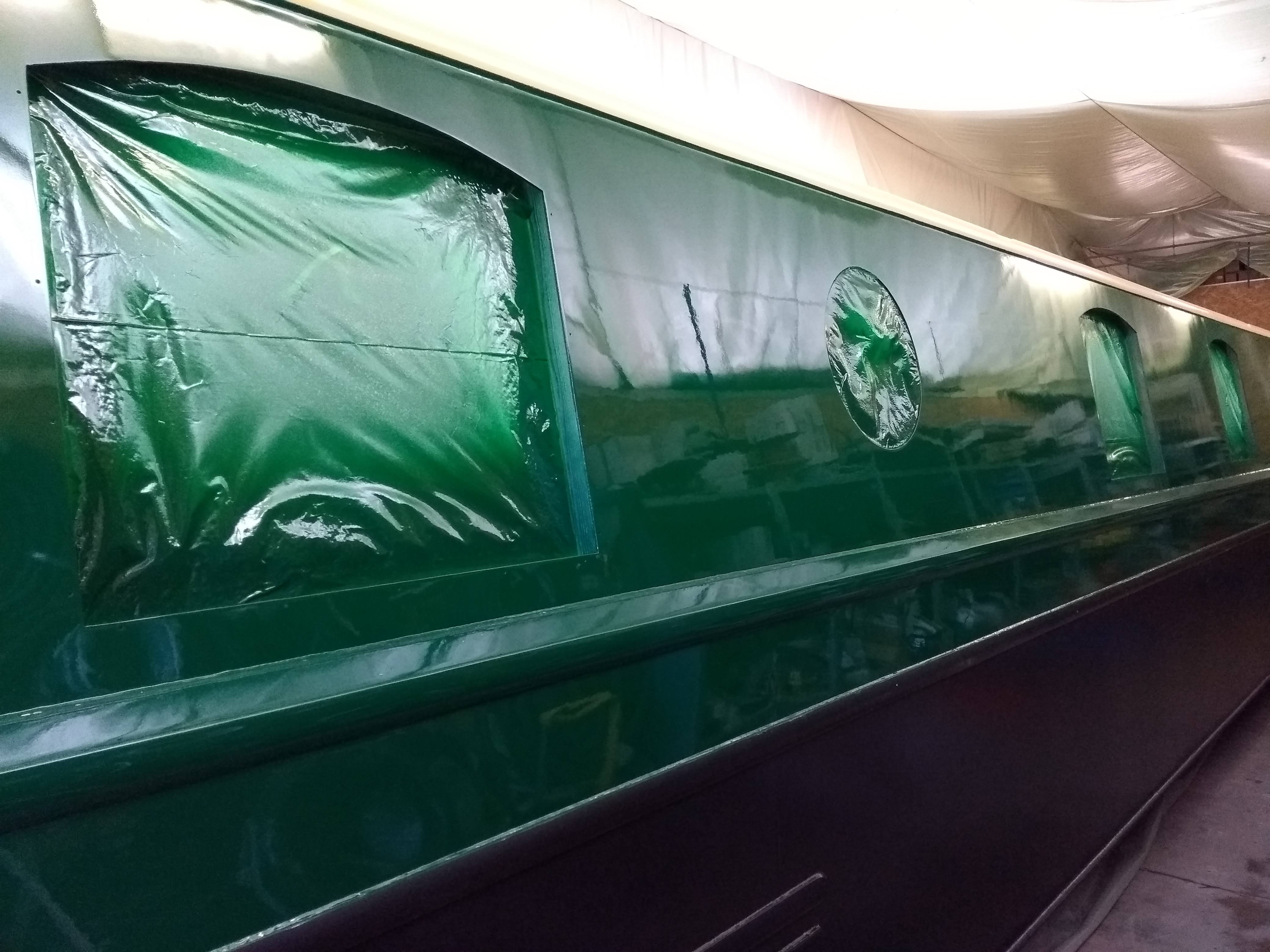 beacon park boat falcon under construction