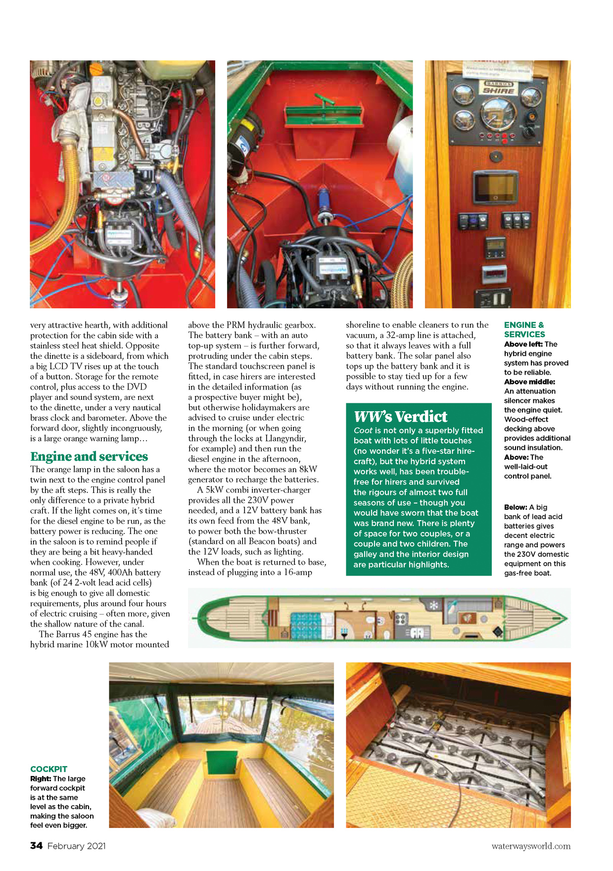 article featuring beacon park boats from waterways world magazine