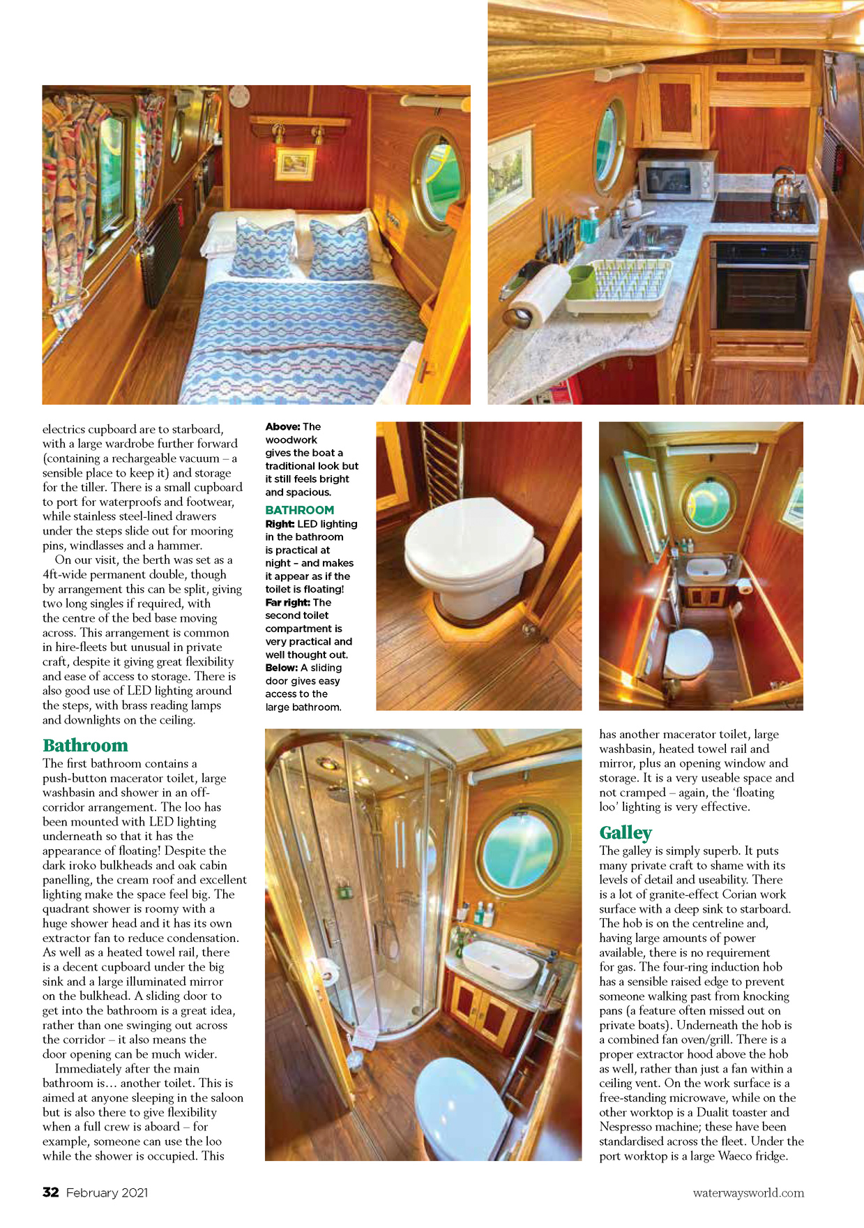 article featuring beacon park boats from waterways world magazine