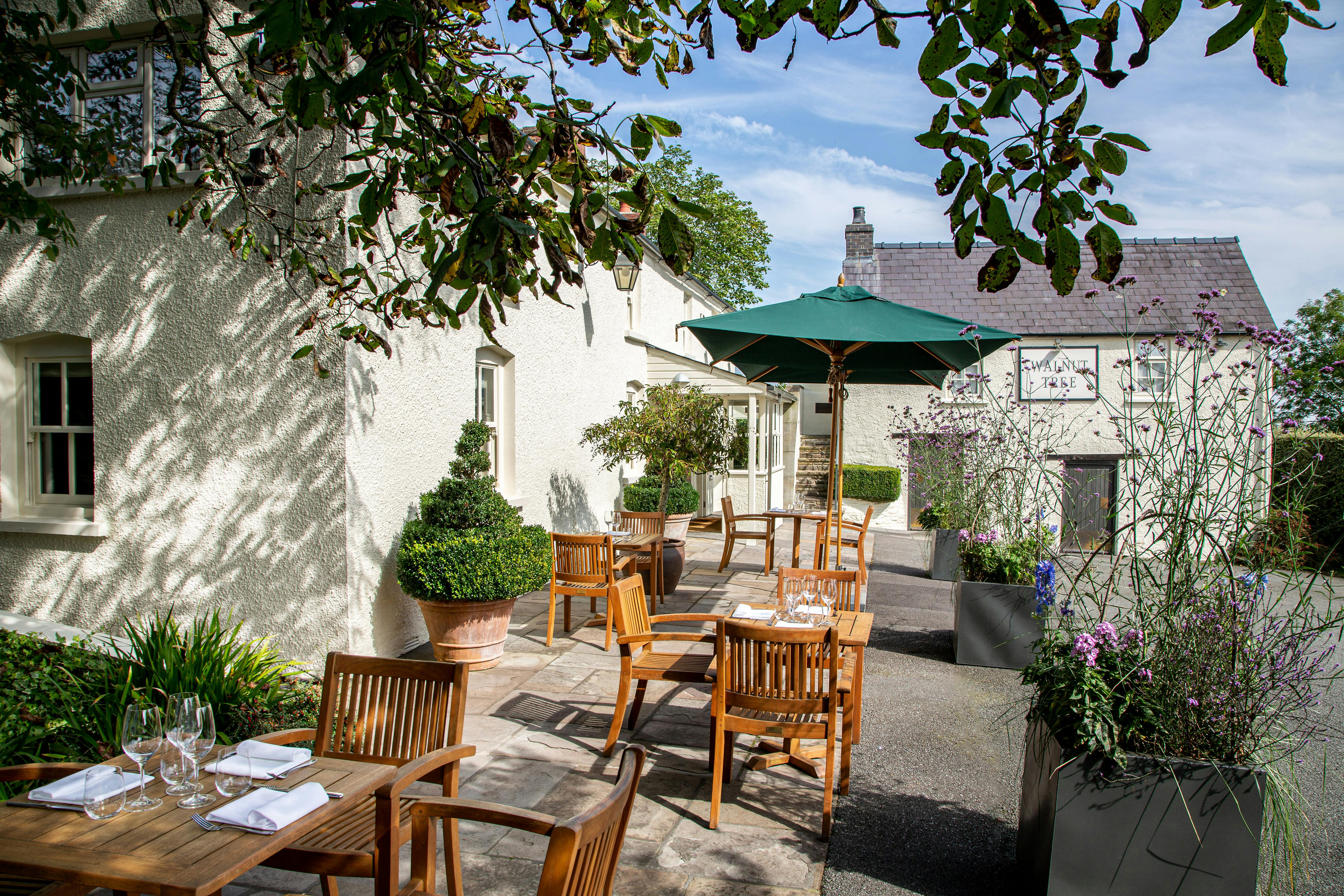michelin starred restaurant the walnut tree in abergavenny