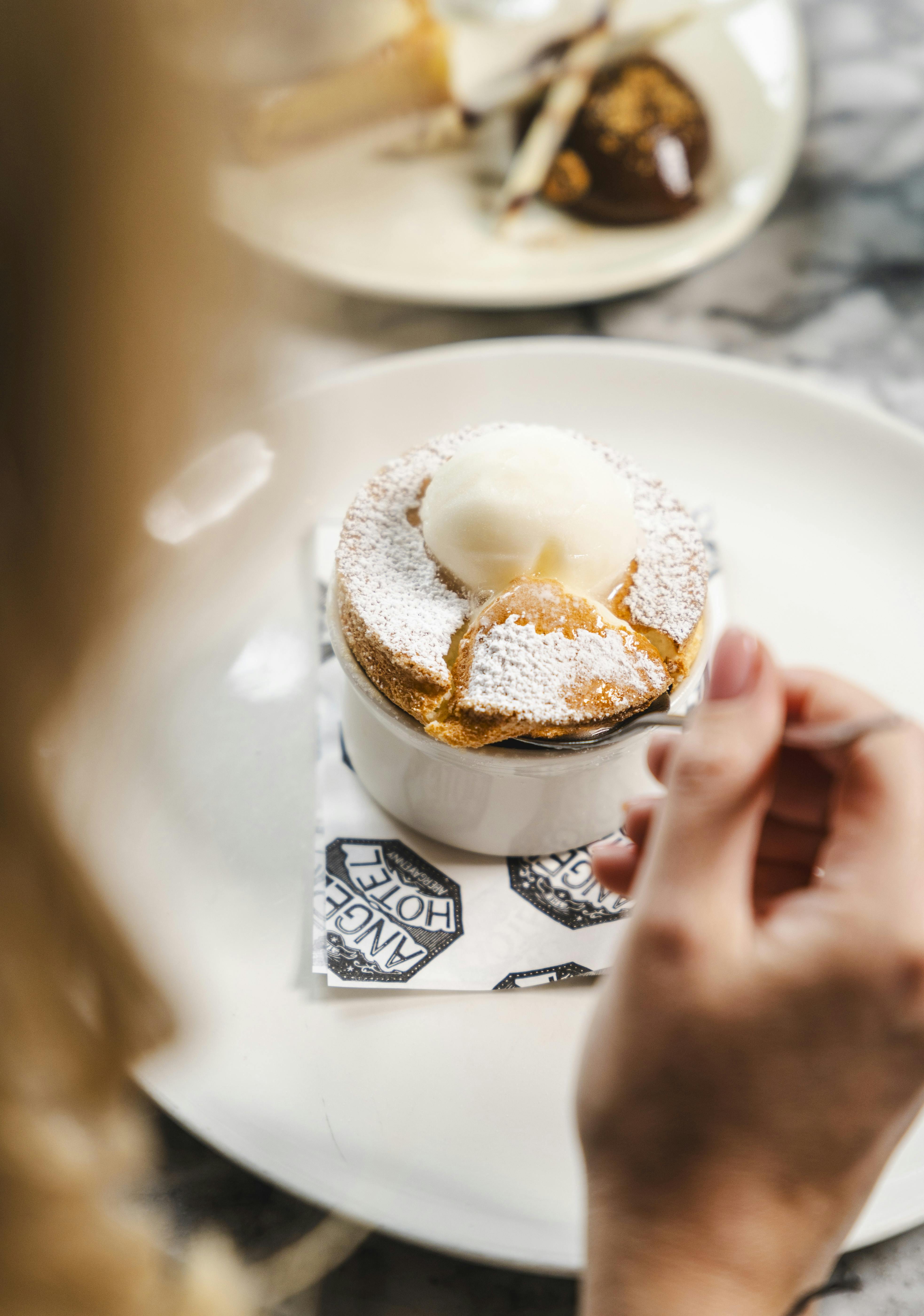 soufflé at the angel hotel