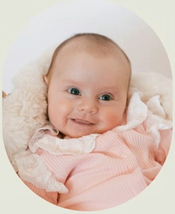 isabella dressed in pink