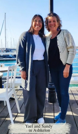 Yael and Sandy in Ashkelon
