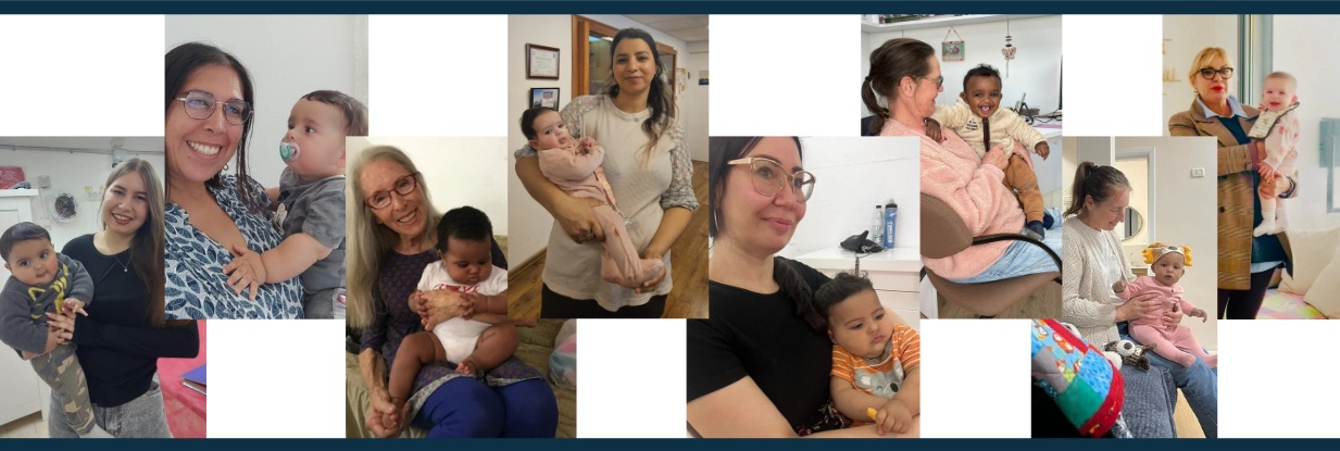 photo collage of some of our counselors and babies