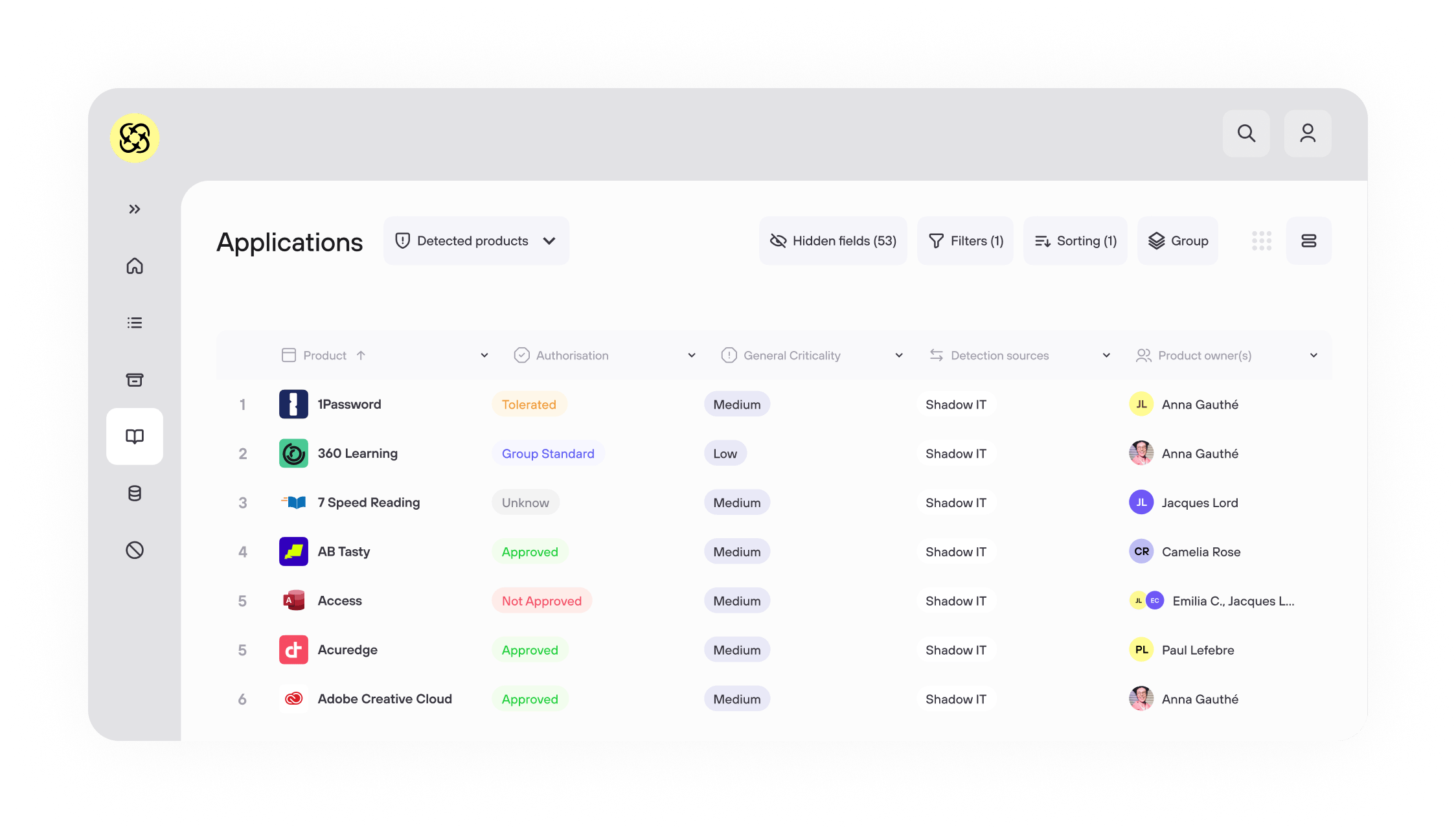 Reduce SaaS sprawl  and SaaS risks