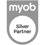 Beany's Silver Partner logo for MYOB
