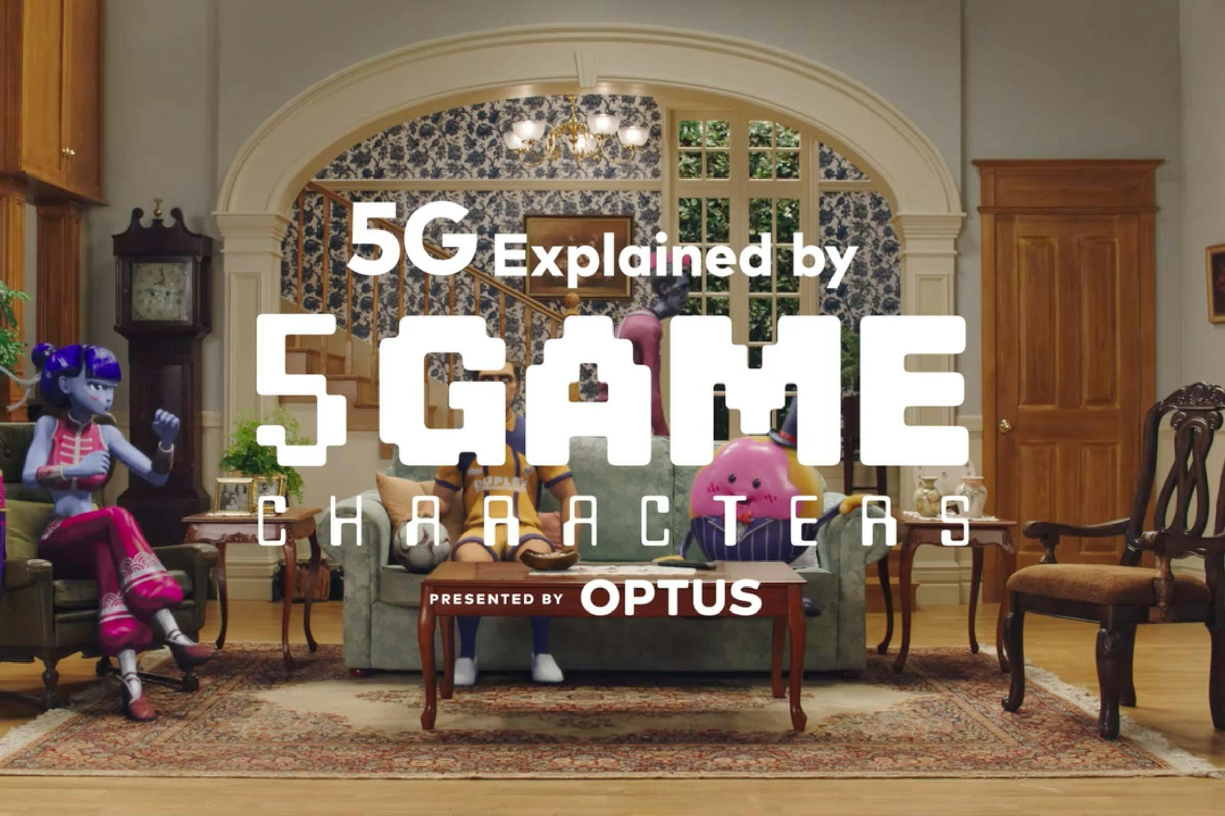 Optus - 5Game Characters