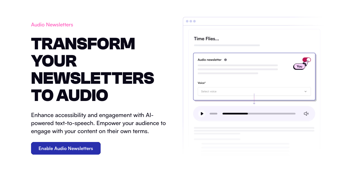 Audio Newsletters