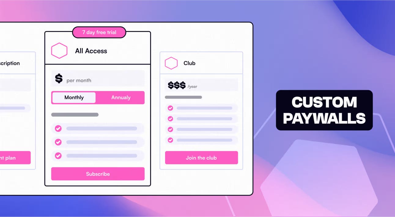 Custom Paywalls