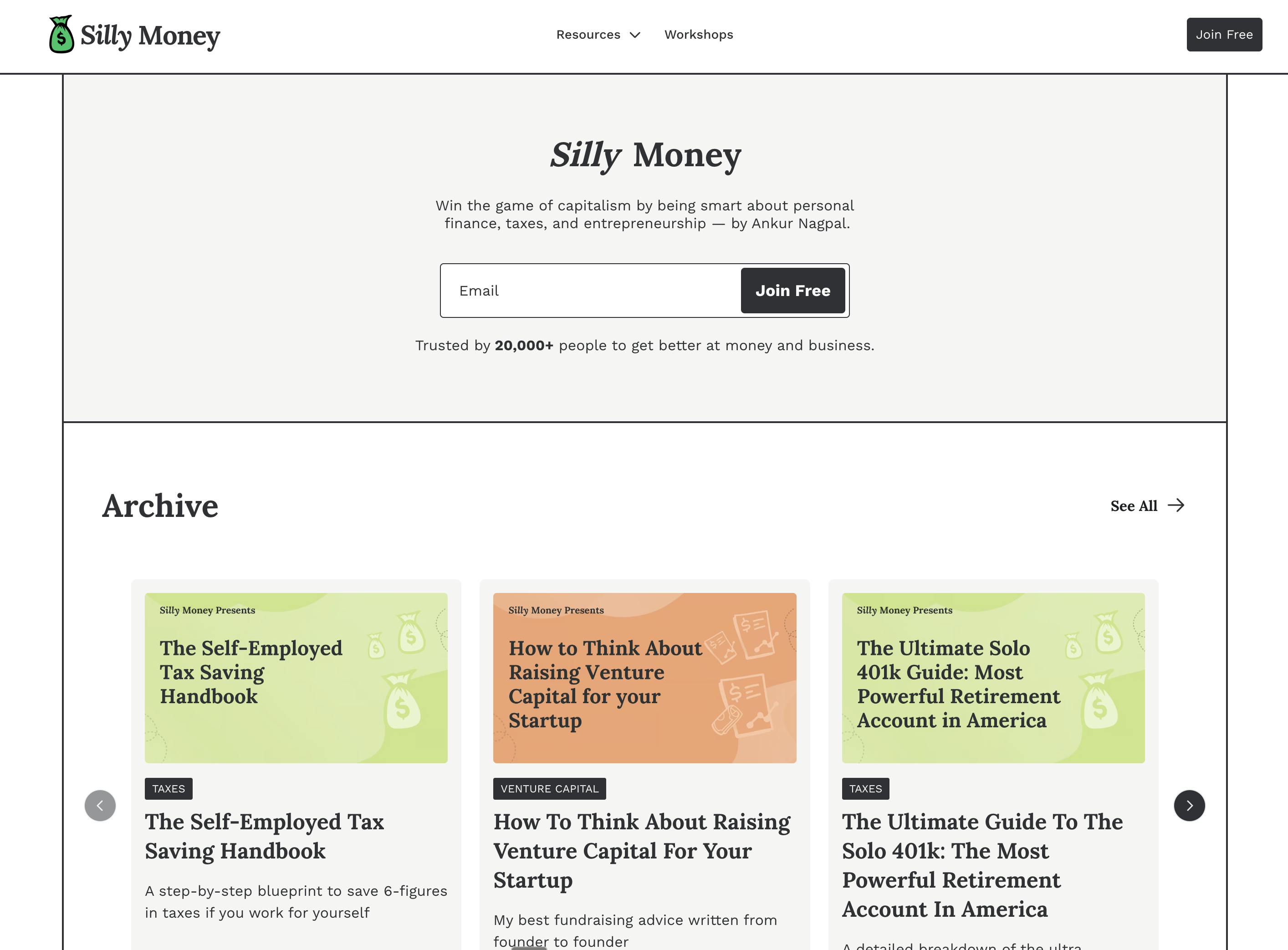 Silly Money