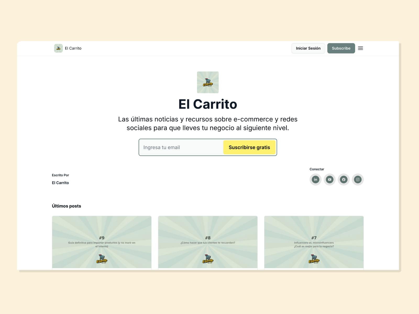 El Carrito's Newsletter