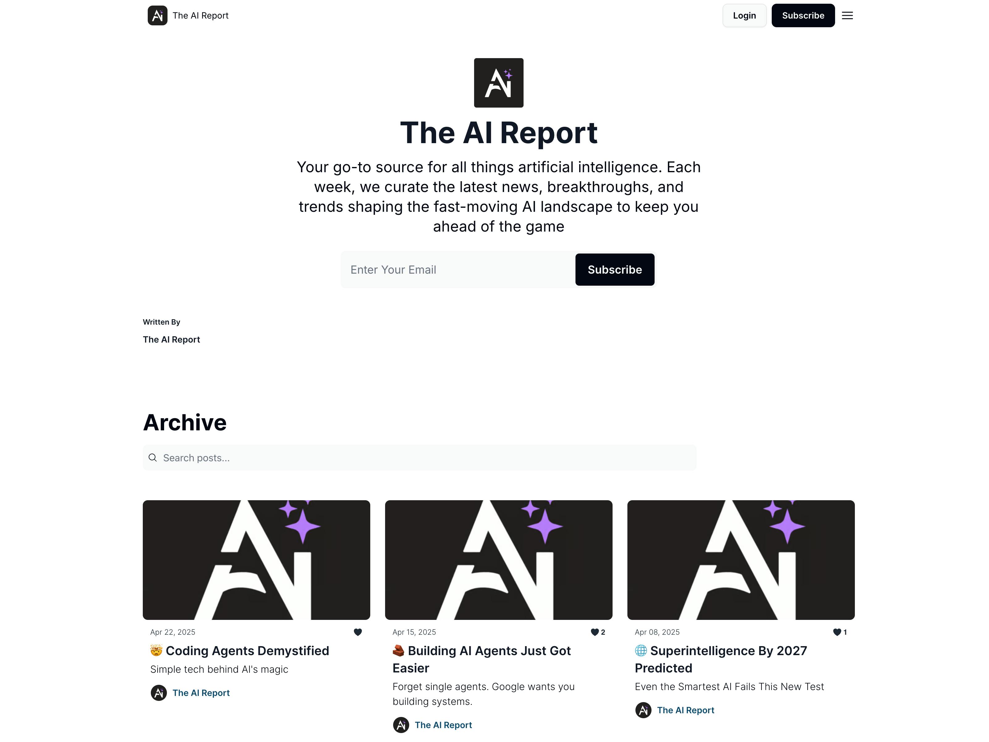 The AI Report