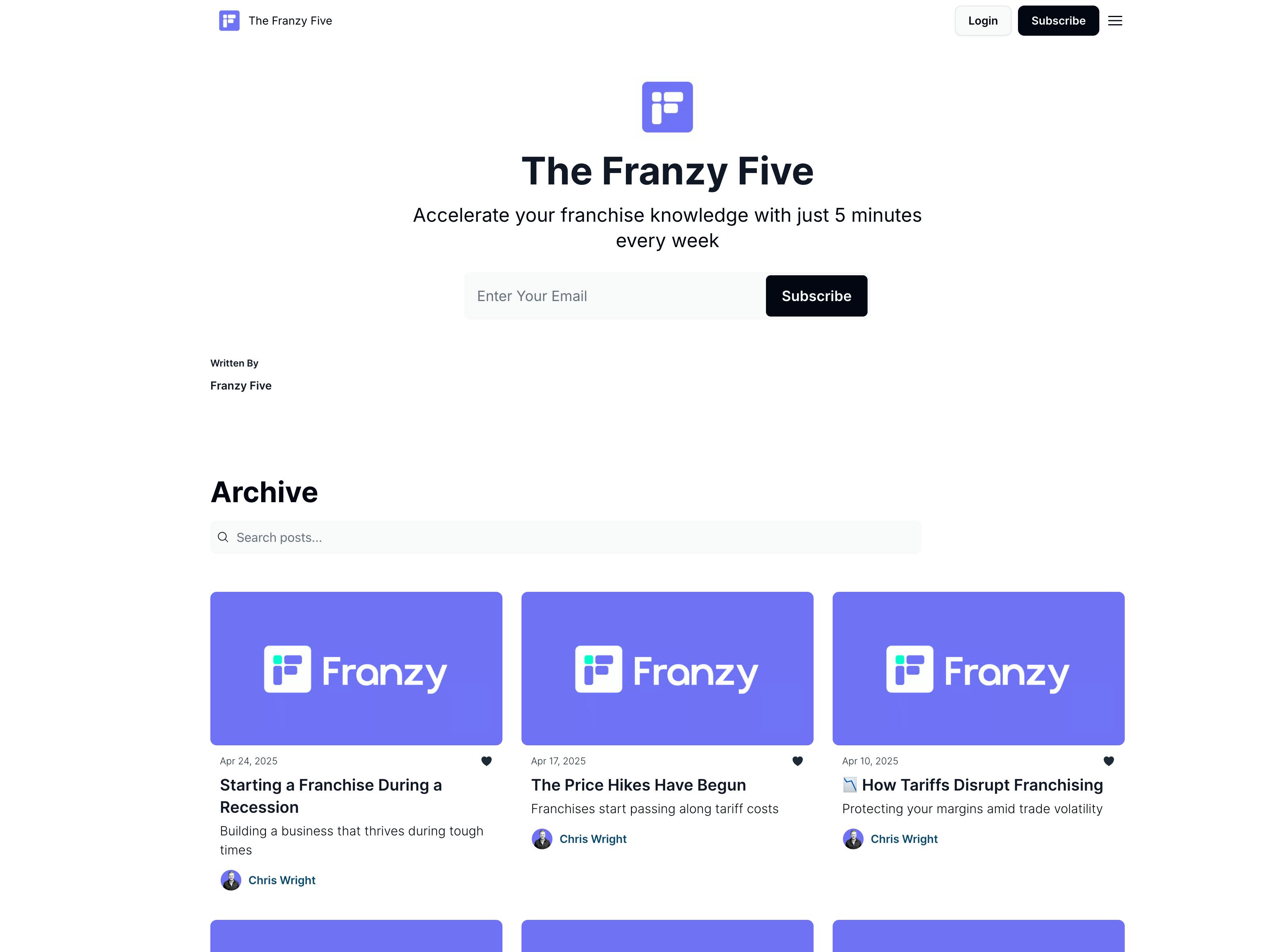 The Franzy Five