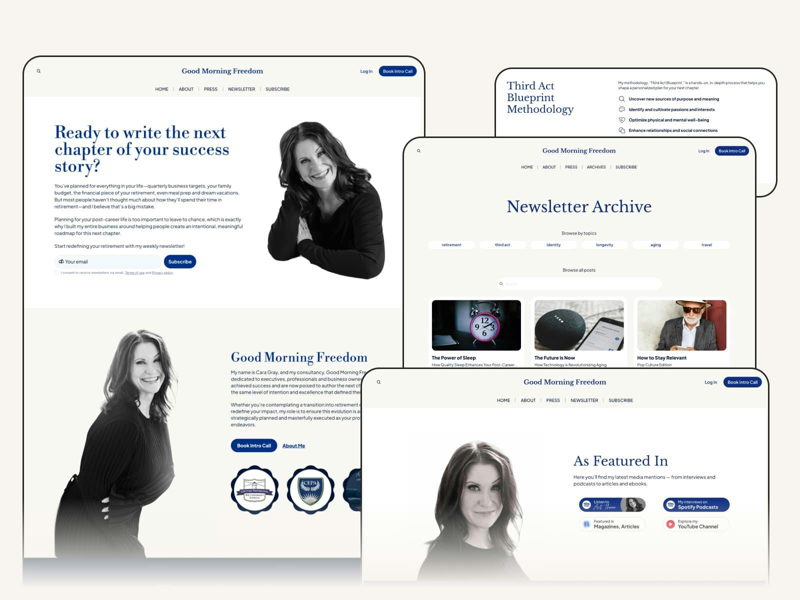 PRO Website using Beehiiv’s New Website Builder