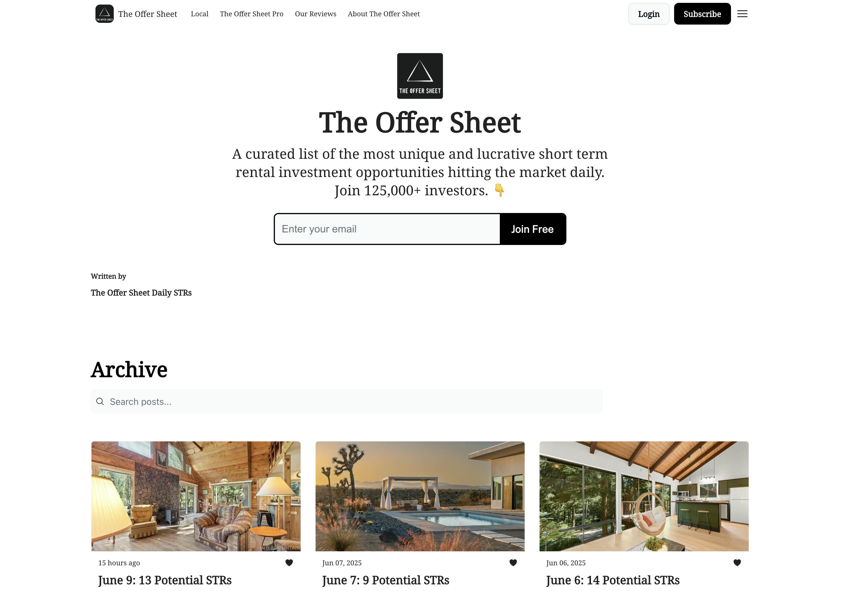 The Offersheet