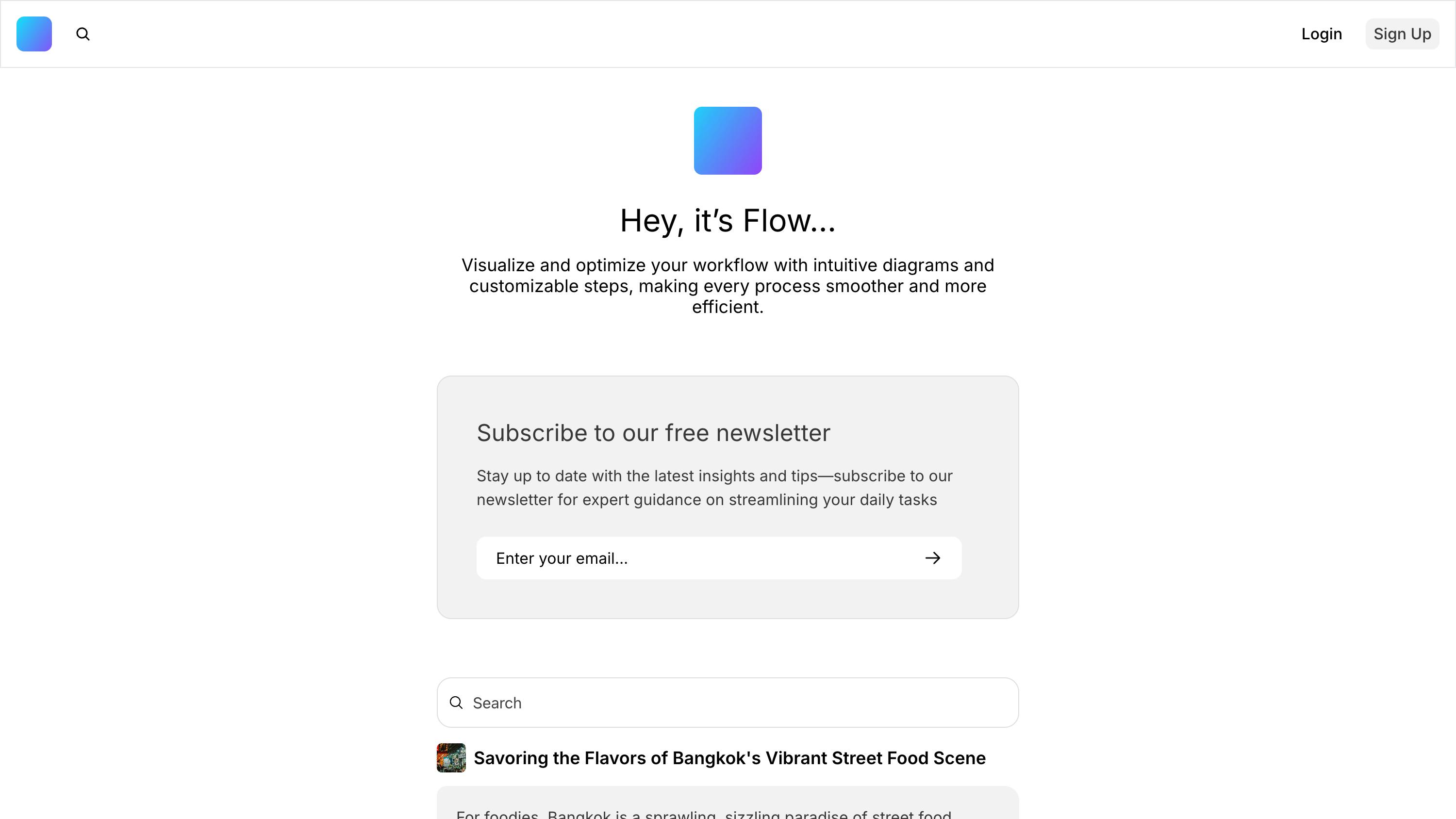 A sleek, user-friendly template ideal for visual workflows, step-by-step guides, and process-driven newsletters.