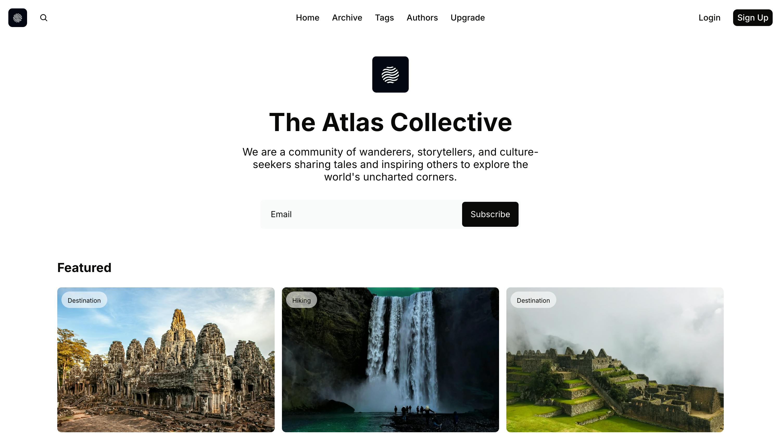 Business and personal blog theme