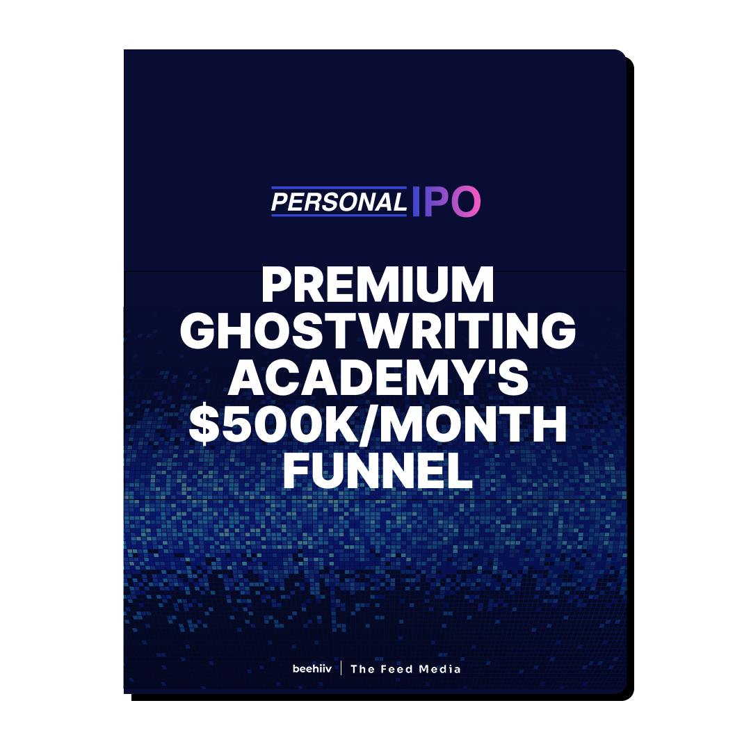 Dickie Bush’s $500K/Month Funnel Playbook