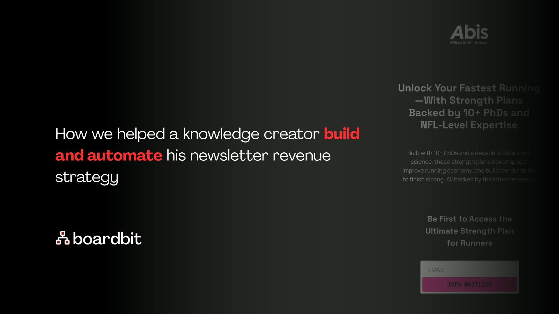 Marathon Science / ABIS