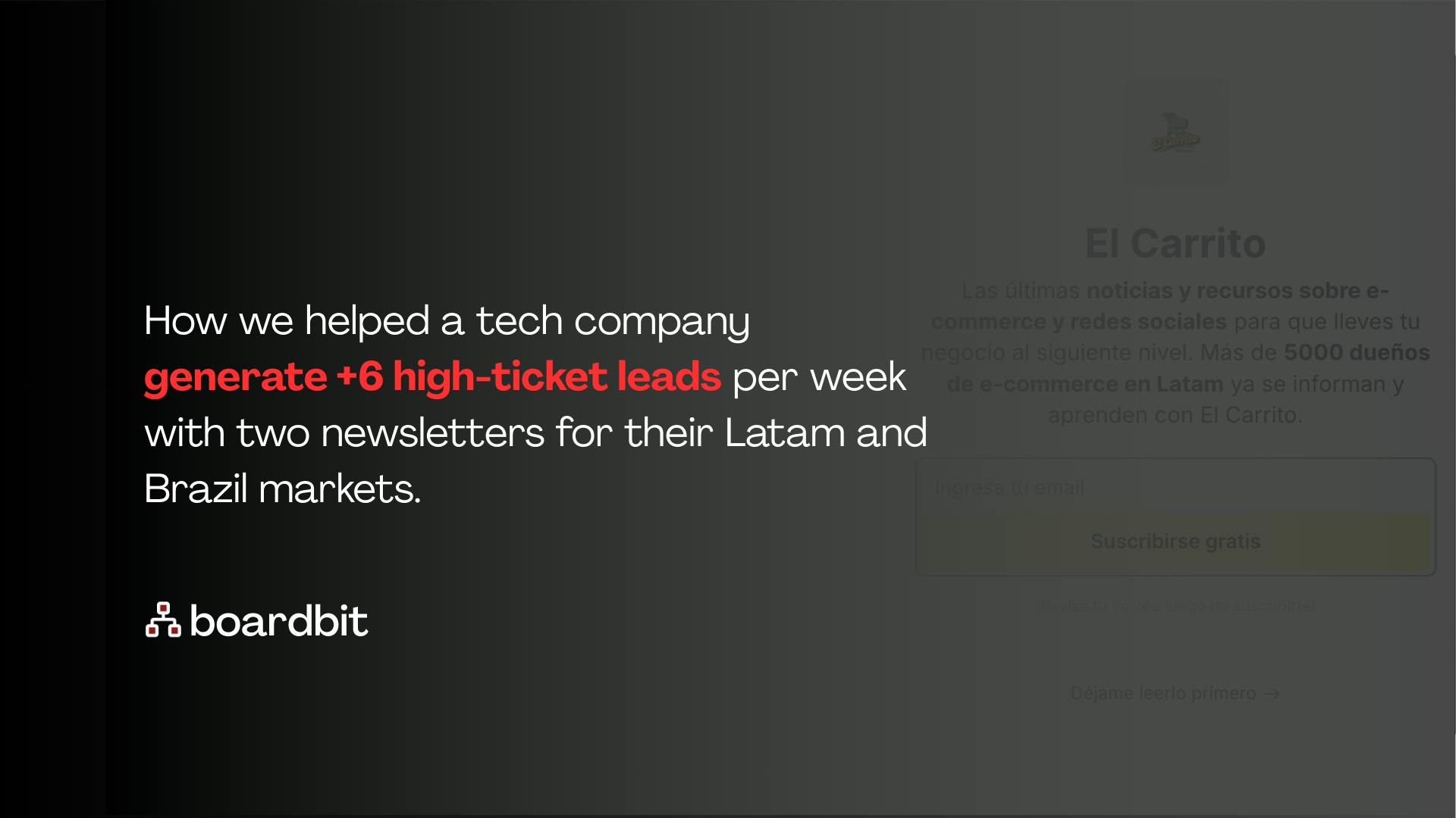 El Carrito's Newsletter