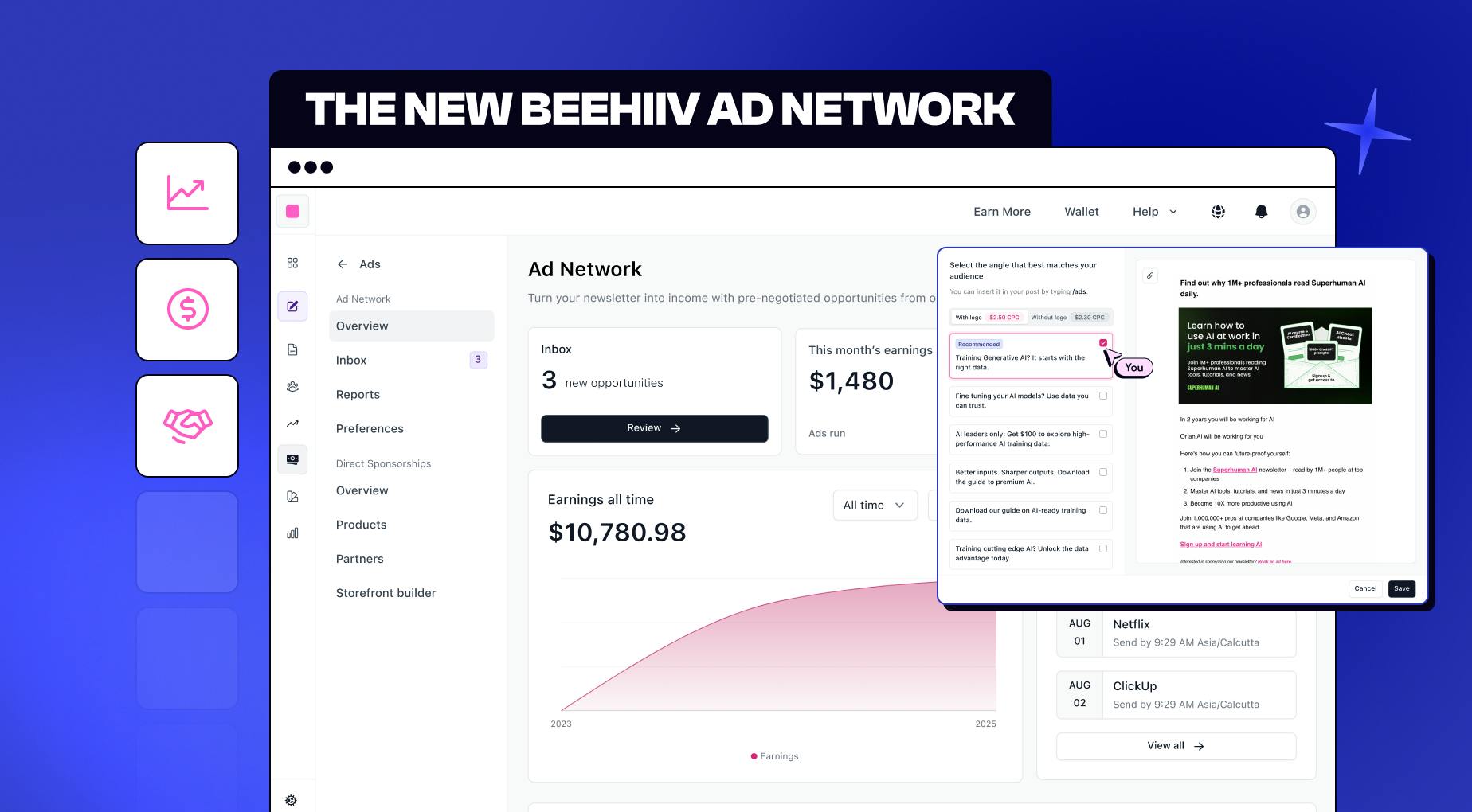 All-new beehiiv Ad Network