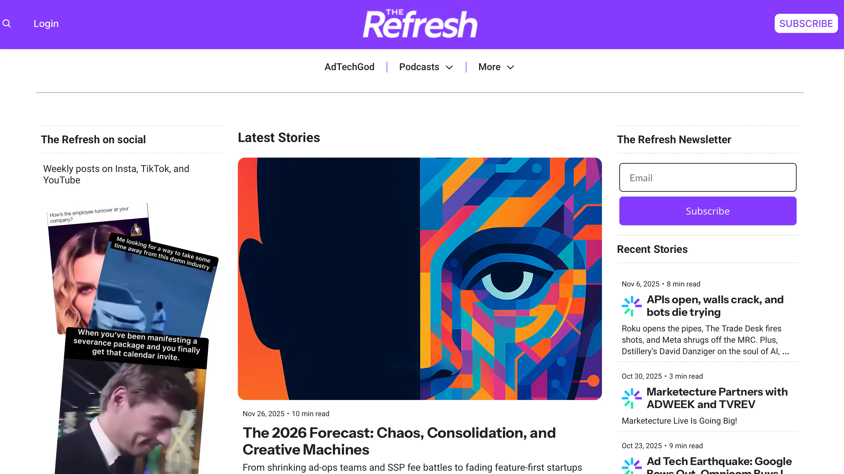 Newsletter & Website Design