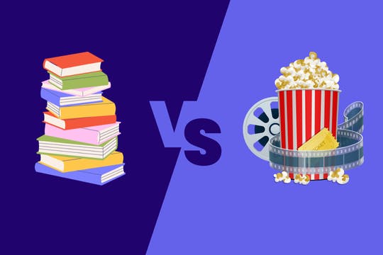 Card thumbnail This or That - Book or Movie