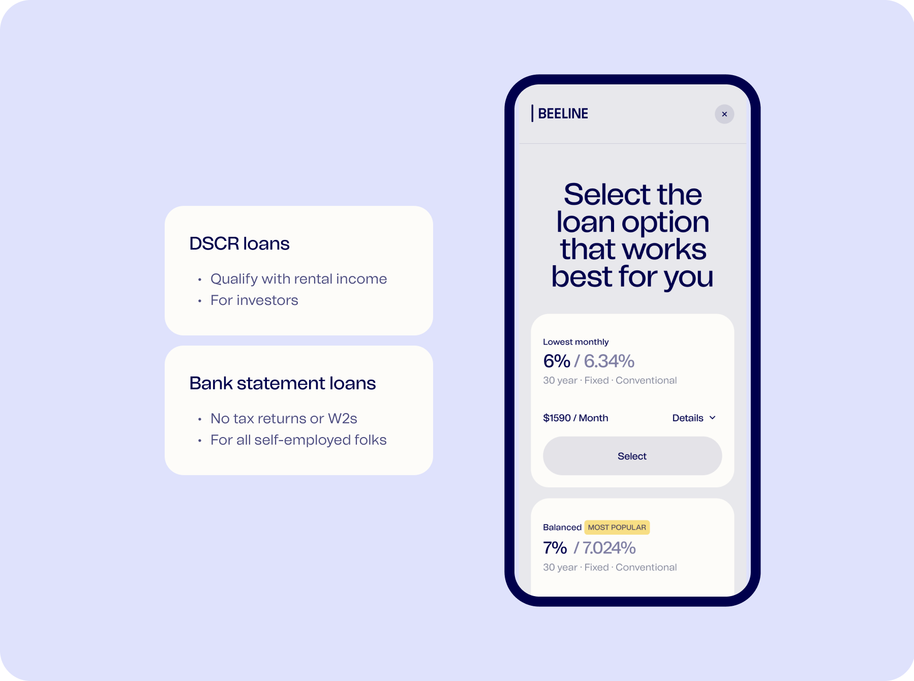 More loan types