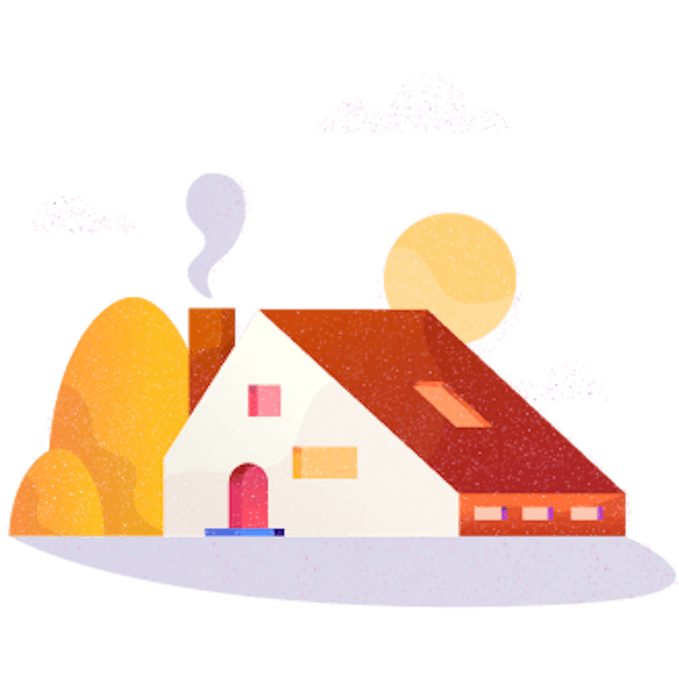 house with chimney