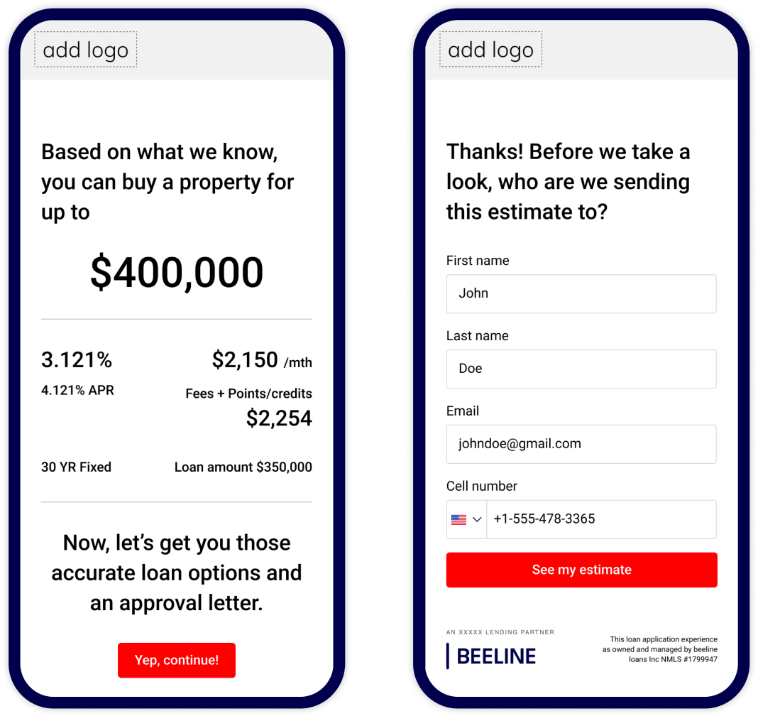 Wanna hook it up? Use your standard referral link or get Beeline’s embedded application