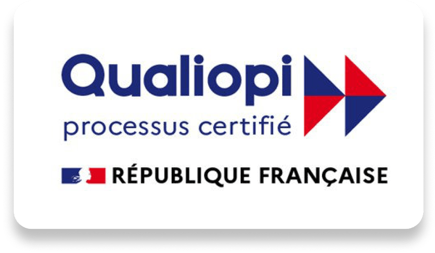 Logo Qualiopi qui garantit la qualité des enseignements