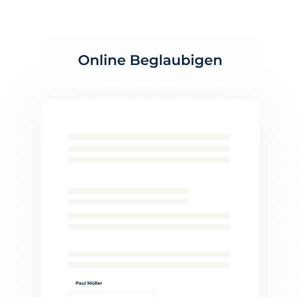 Online beglaubigungen