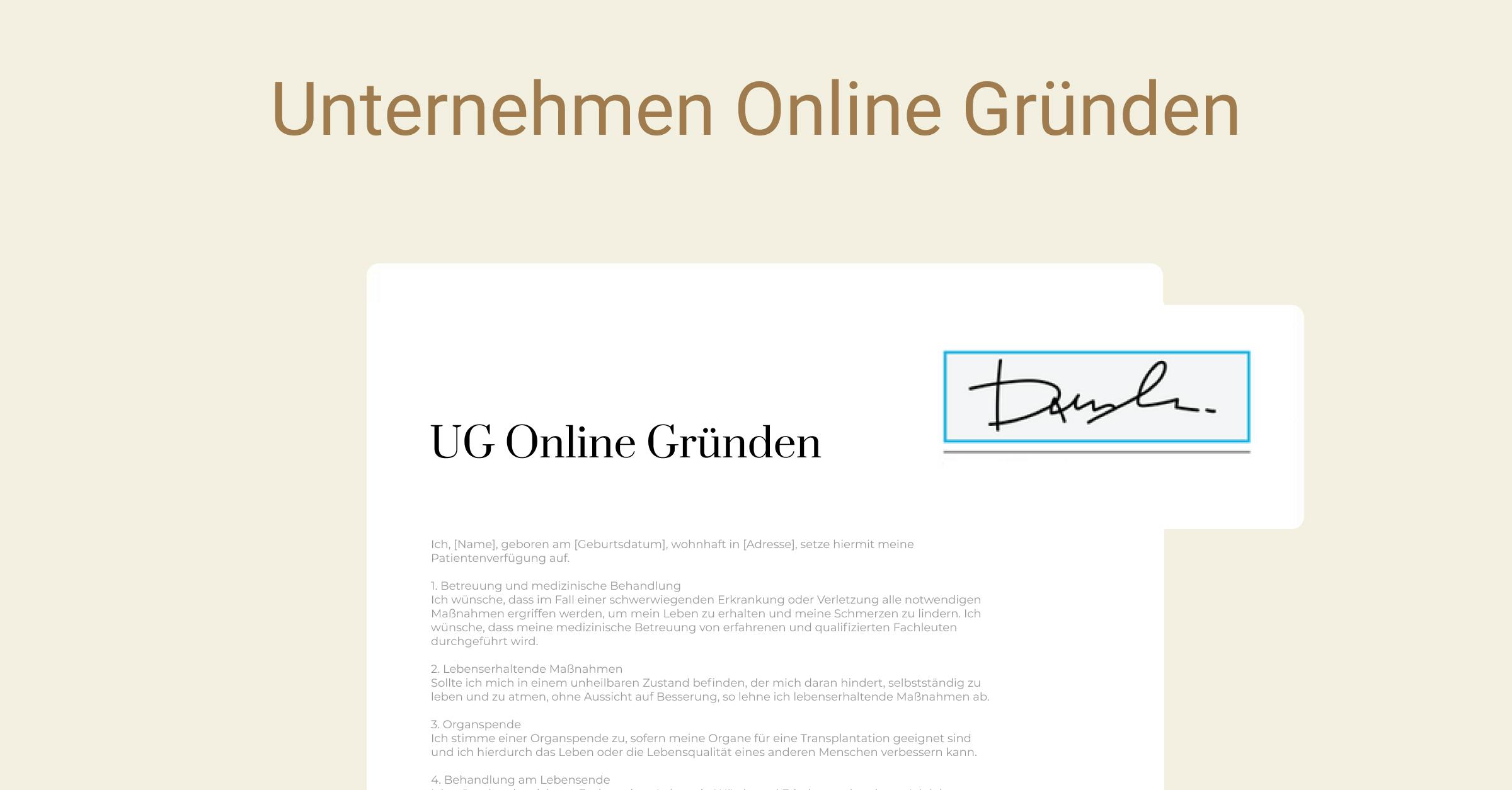 Unternehmen Online Gruenden 