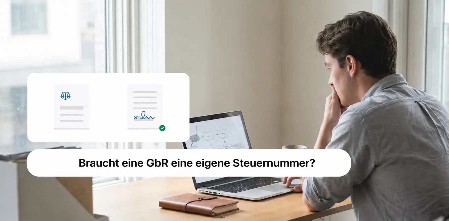 Braucht eine GbR eine eigene Steuernummer?