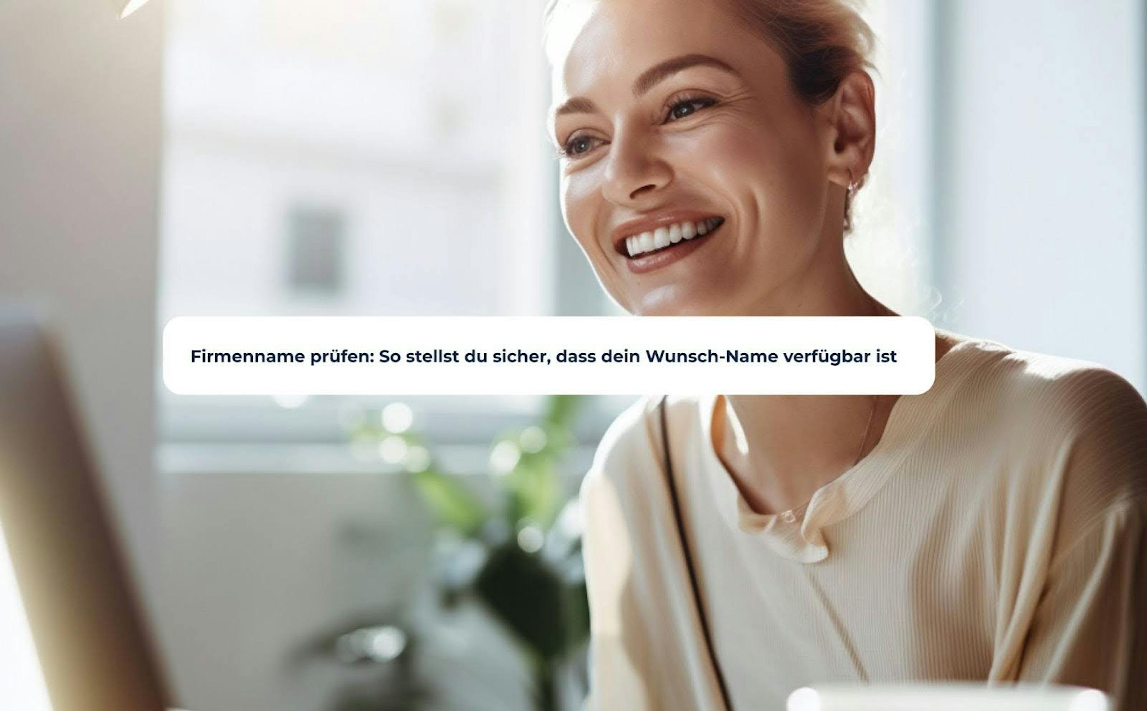 Firmenname prüfen