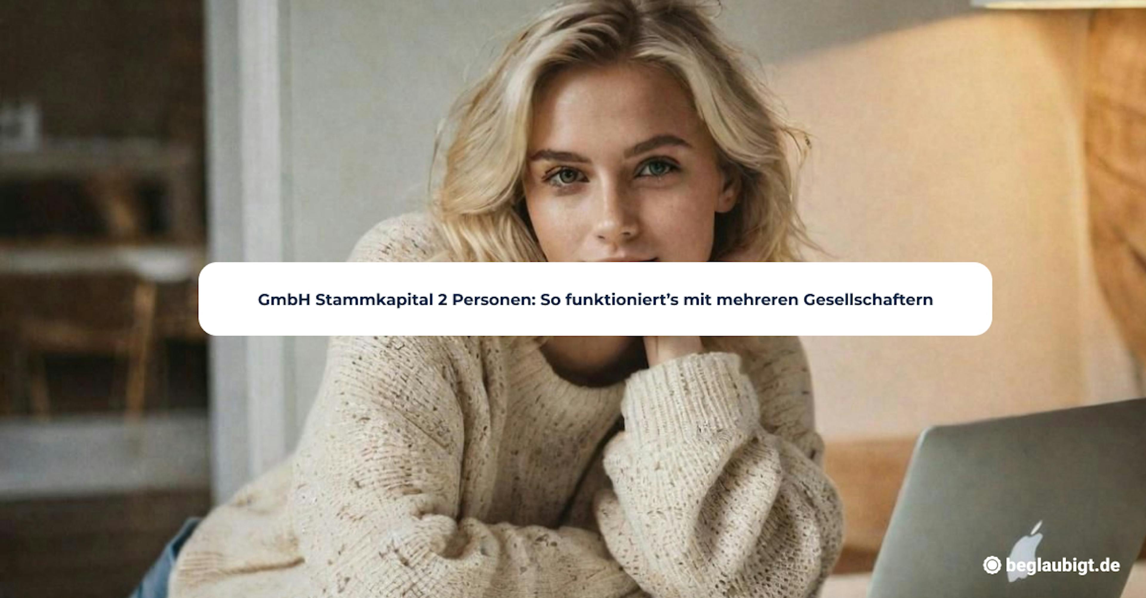 GmbH Stammkapital 2 Personen