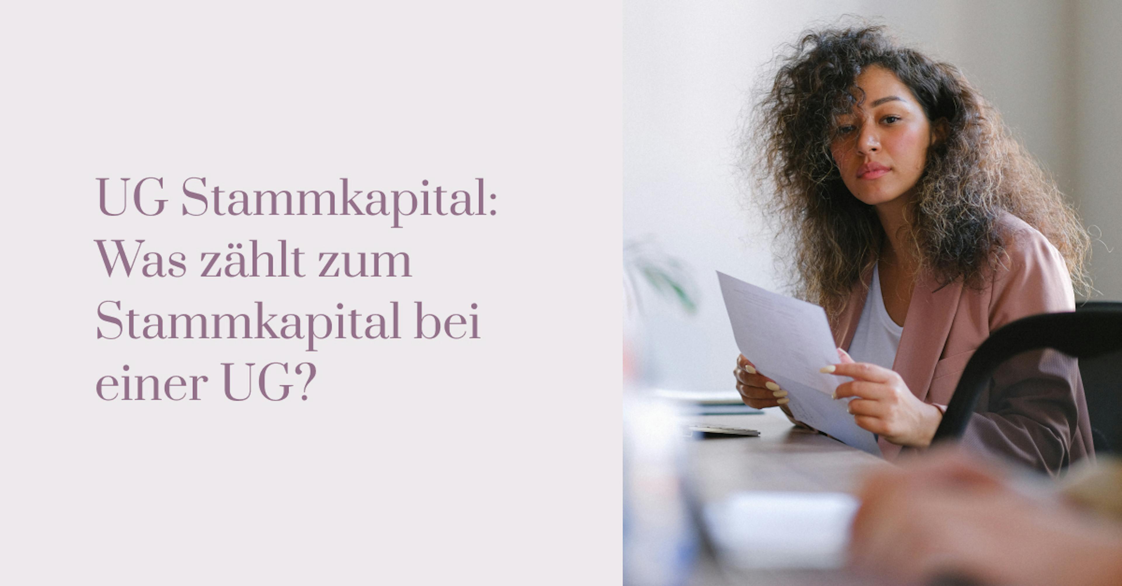 UG Stammkapital