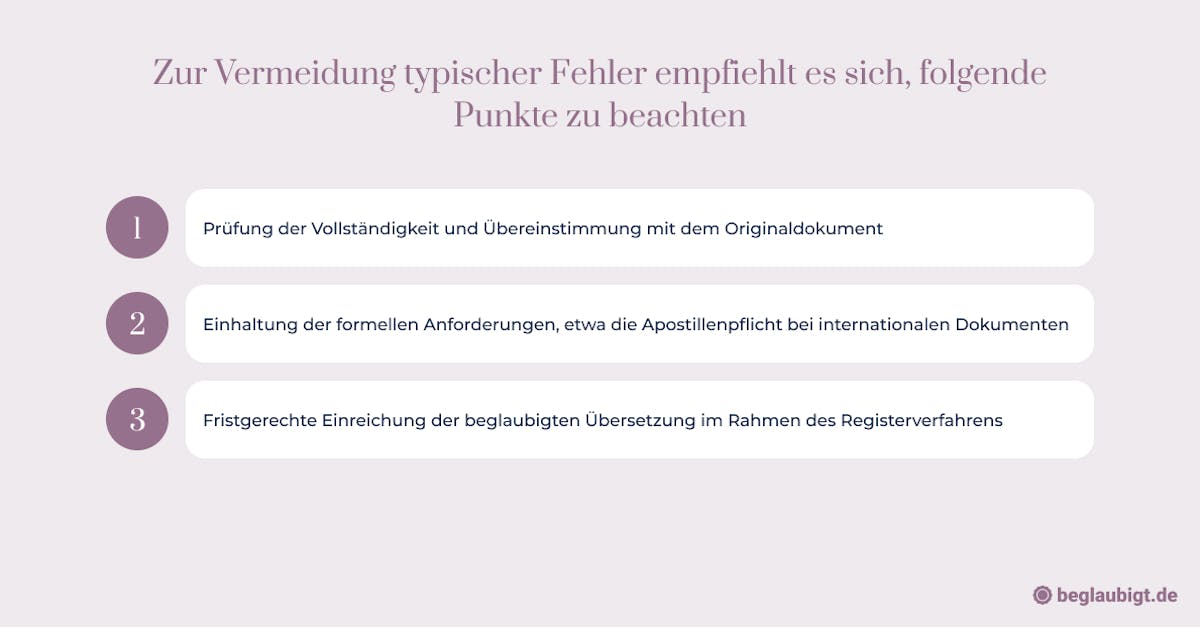 Register Übersetzung