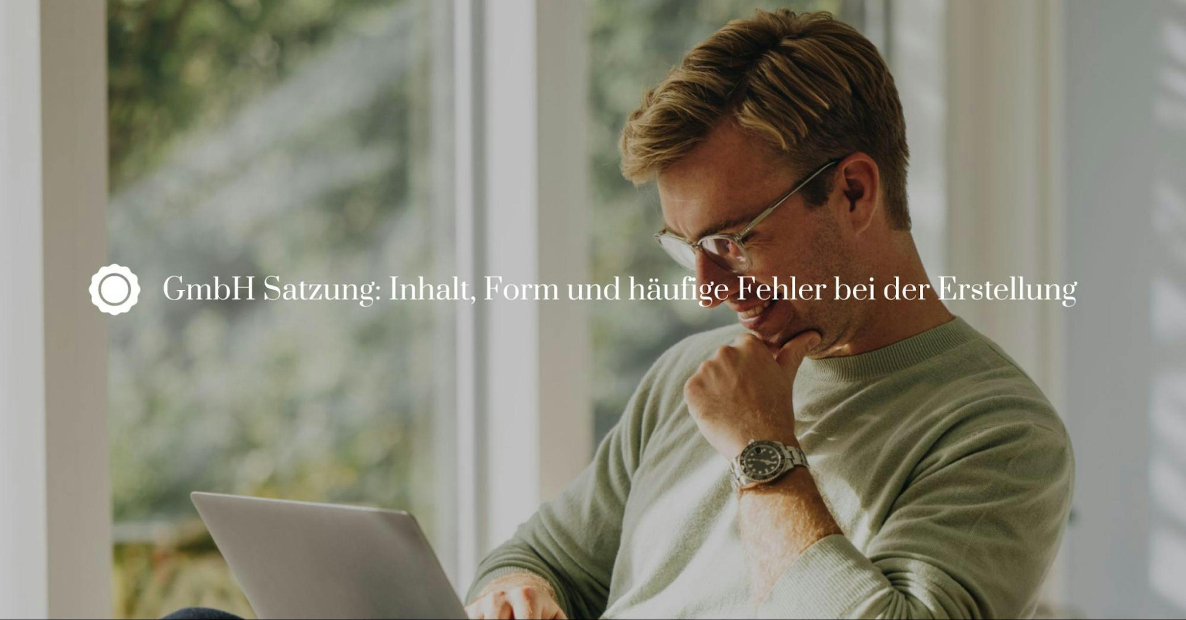 GmbH Satzung