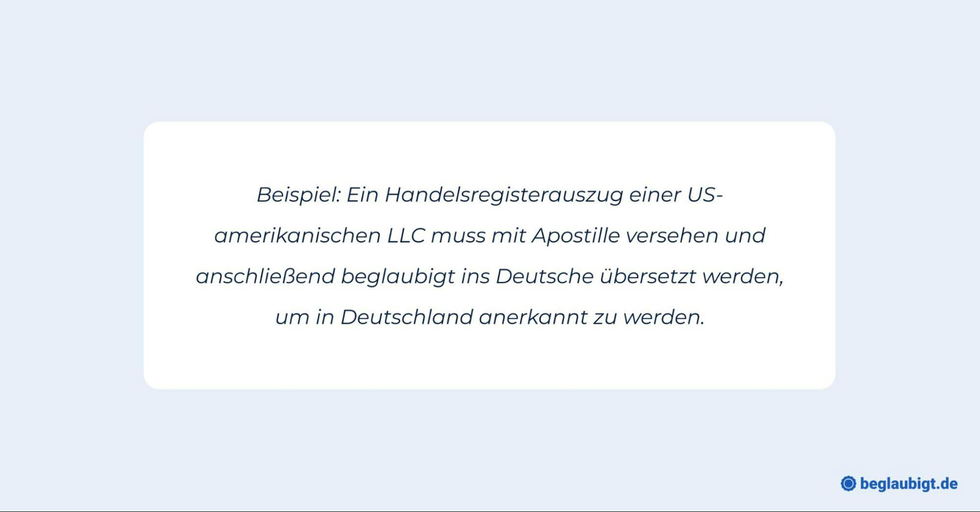 GmbH ausländischer Gesellschafter