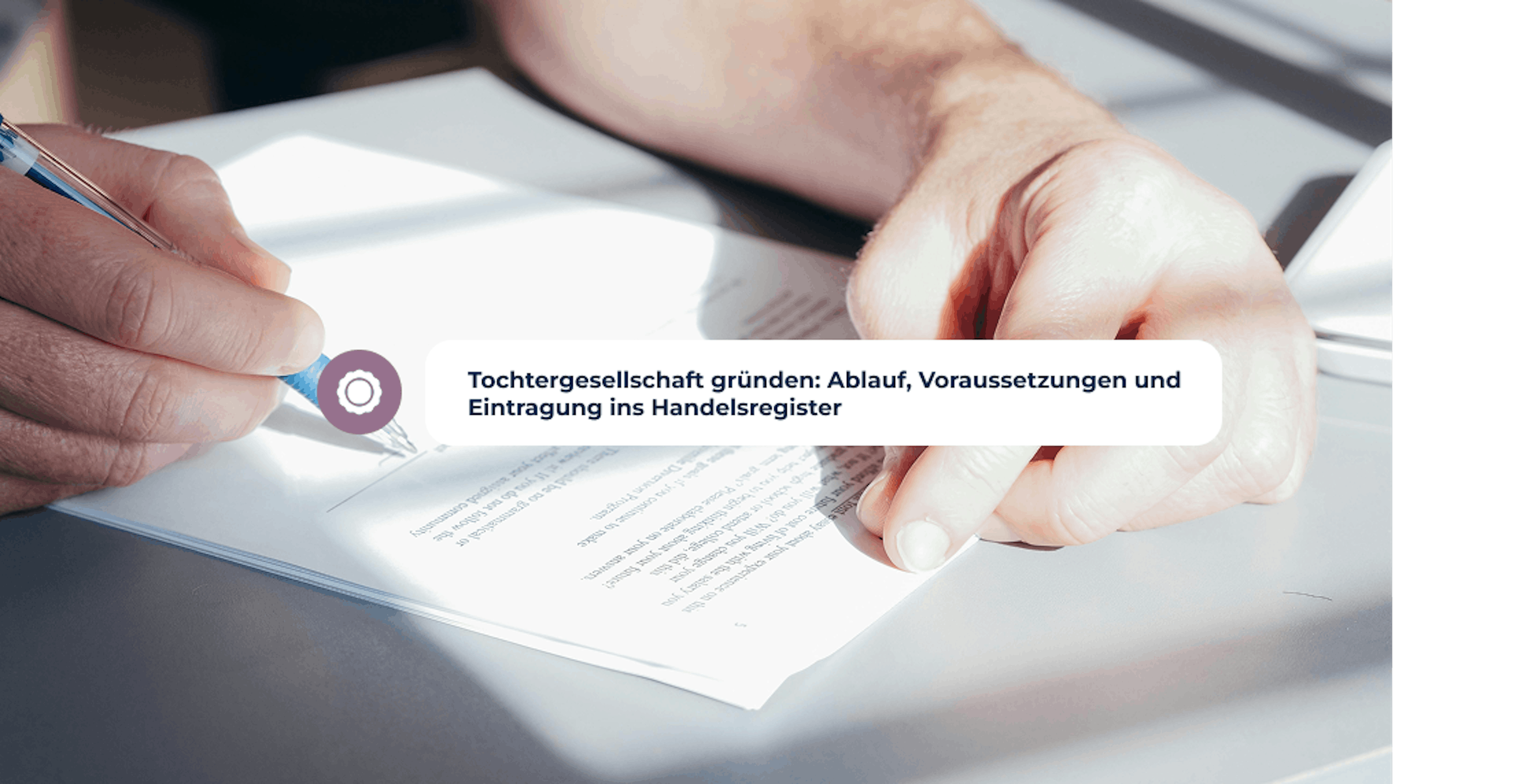 Tochtergesellschaft gründen