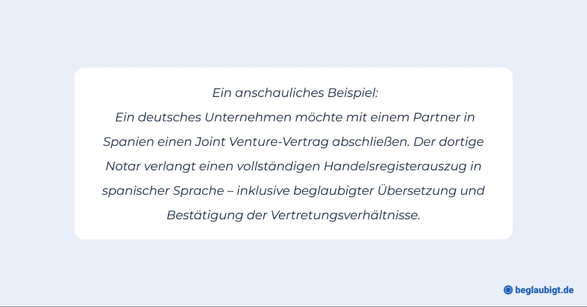Handelsregisterauszug