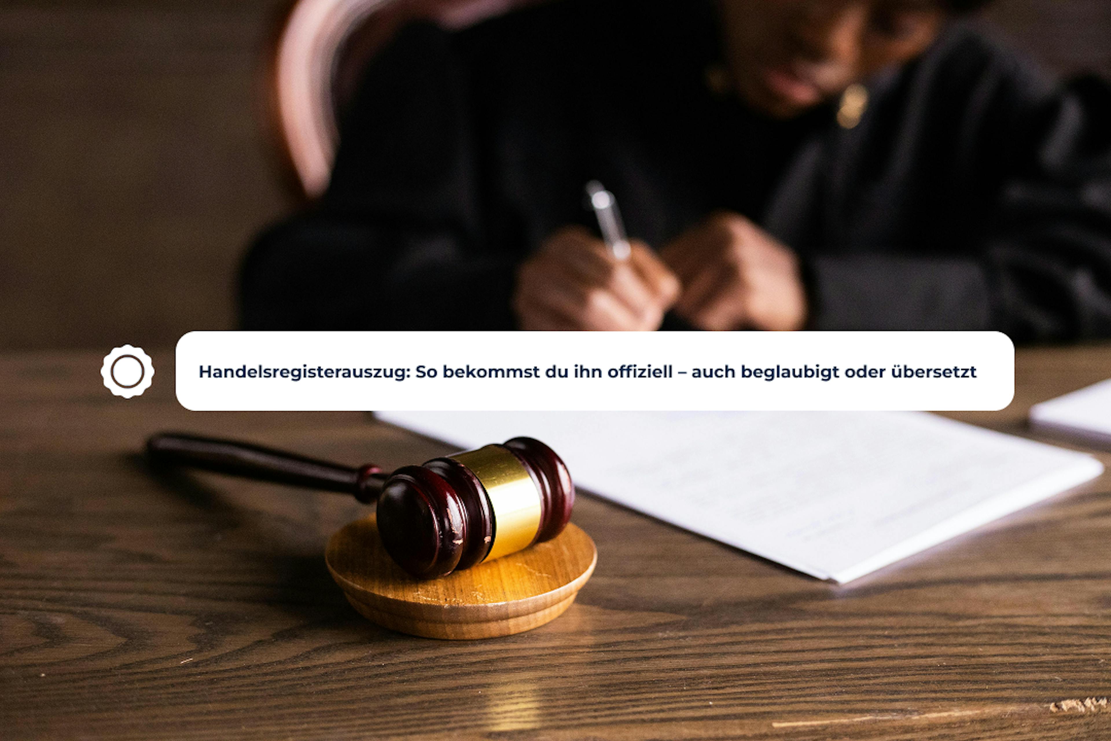 Handelsregisterauszug