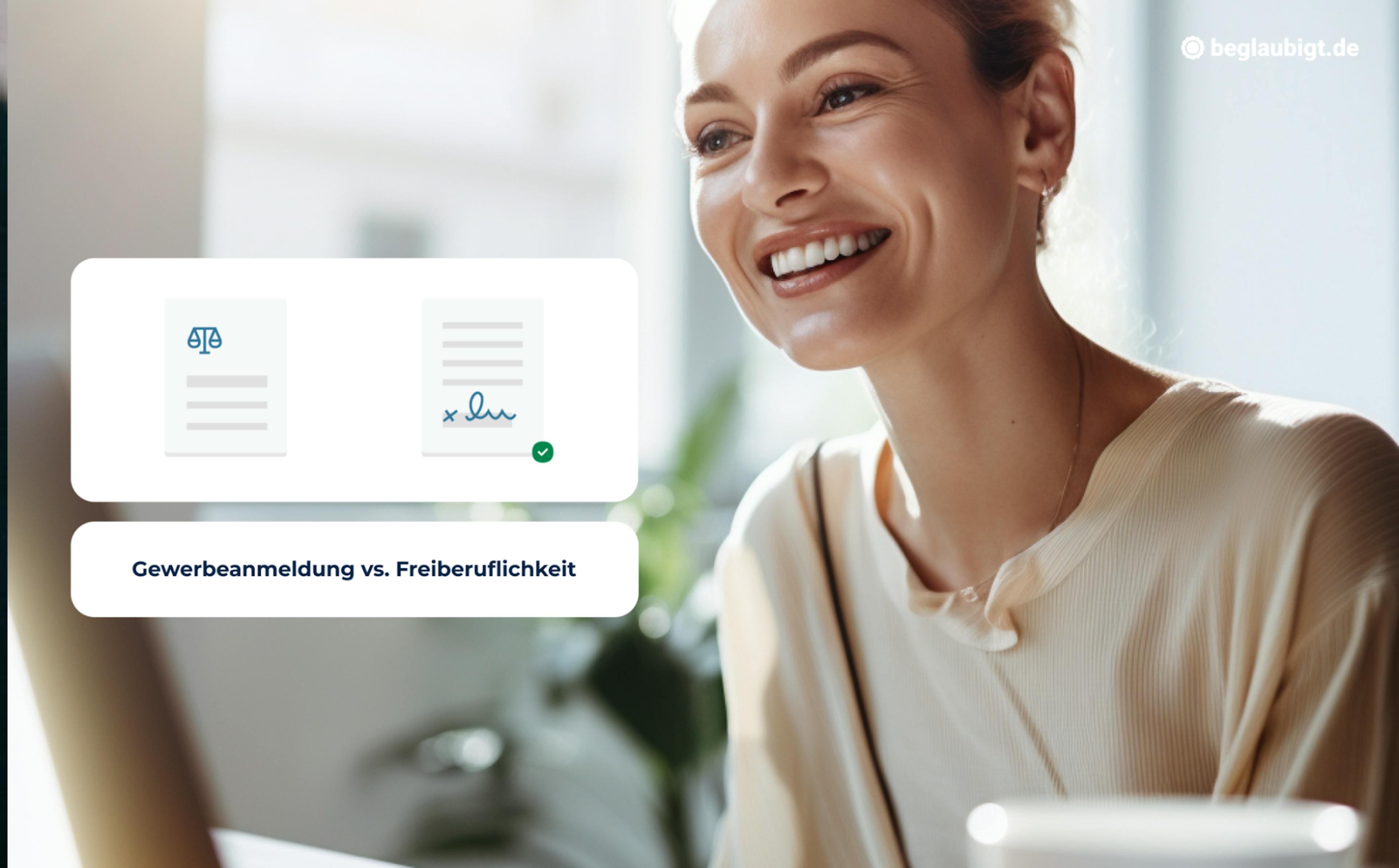 Gewerbeanmeldung vs. Freiberuflichkeit