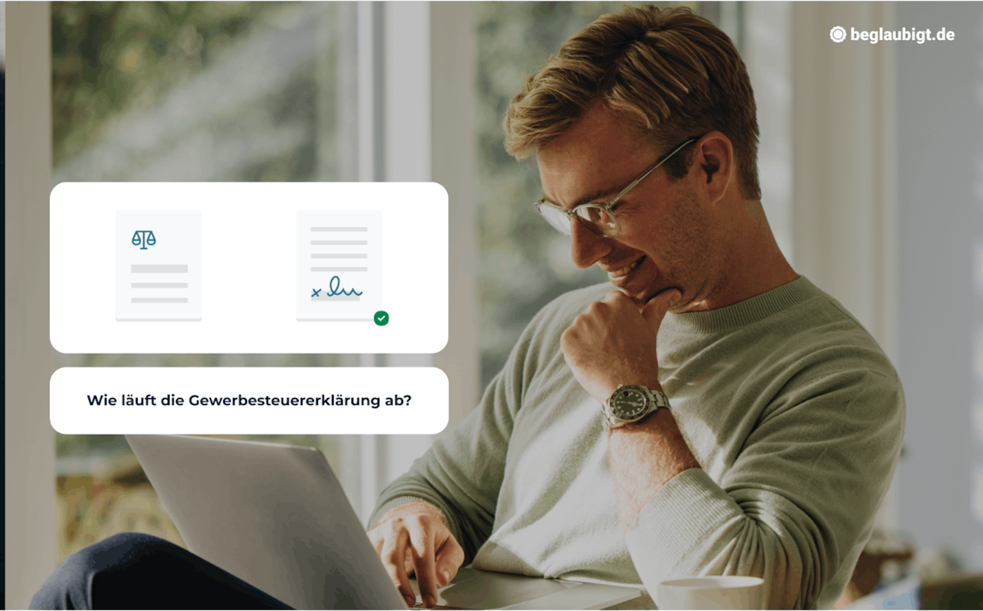 Wie läuft die Gewerbesteuererklärung ab?
