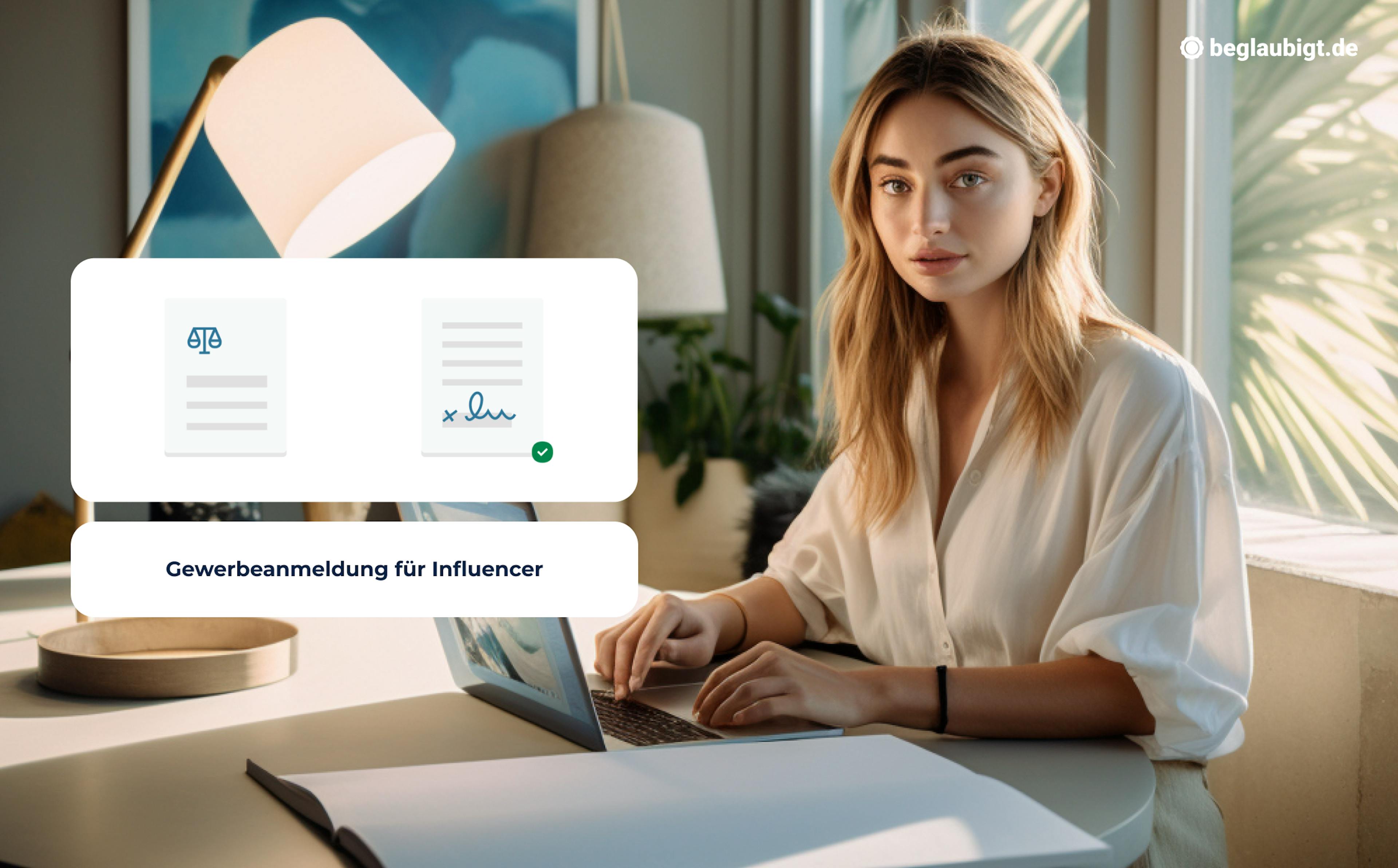 Gewerbeanmeldung für Influencer 