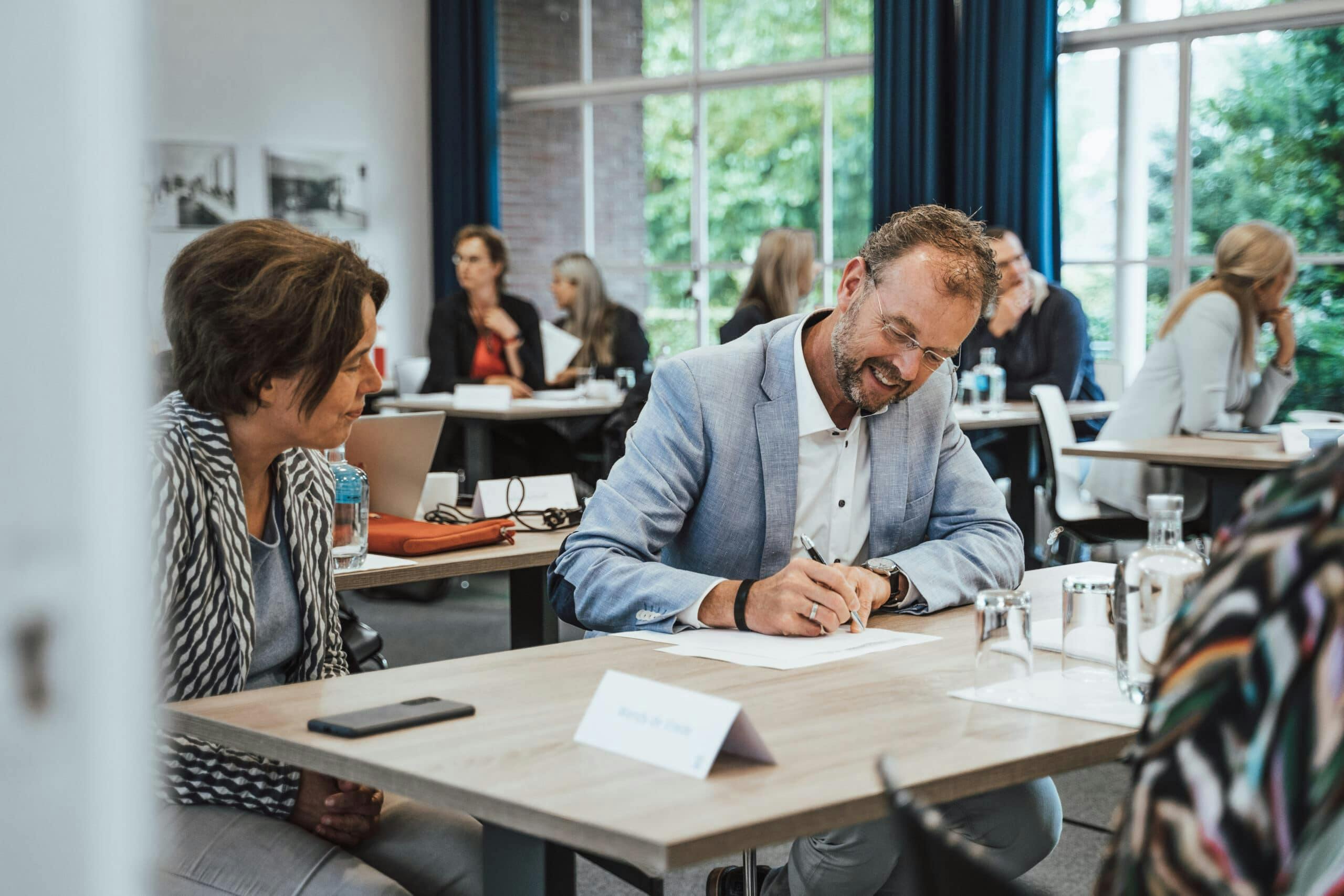 Intensieve lesdag tijdens de opleiding Gedragsverandering in communicatie en marketing