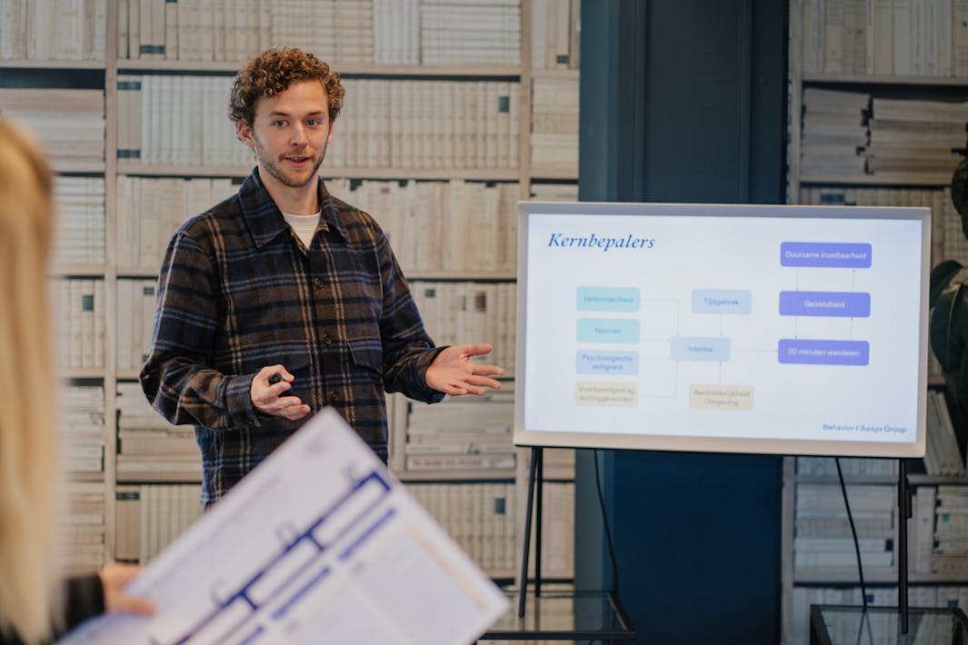 Afbeelding van een sessie over gedragsbepalers